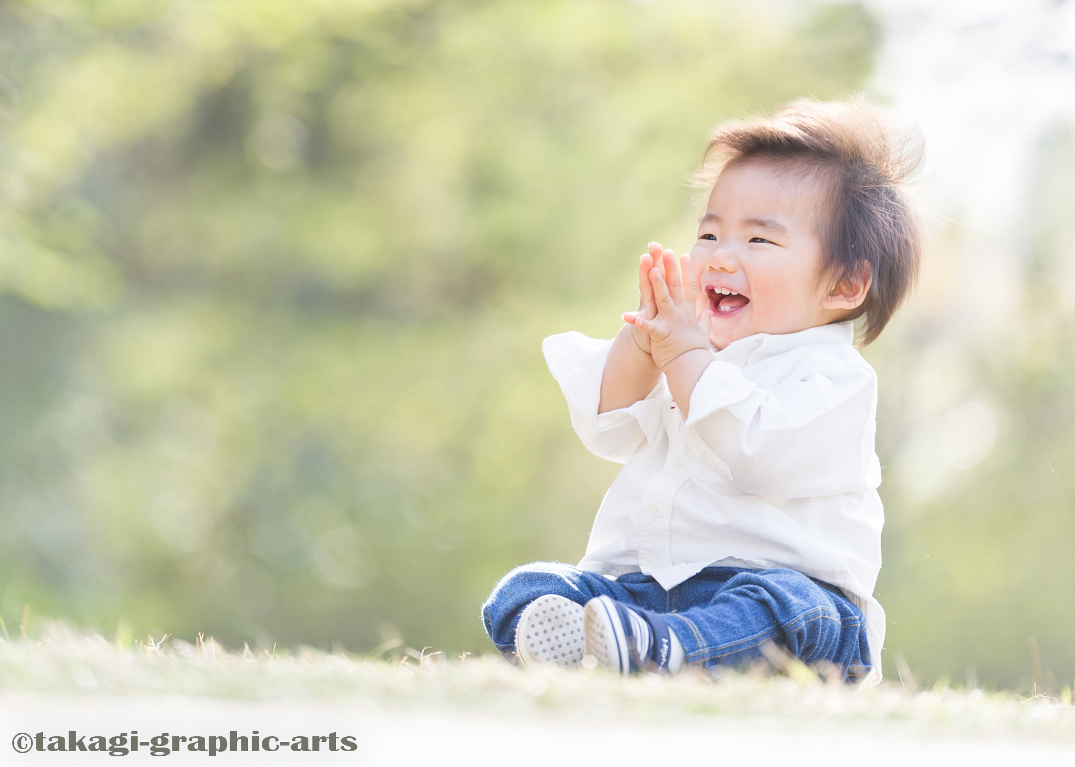 出張撮影☆1歳誕生日☆岩槻城址公園